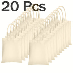 Sublimation Blank Canvas Tote Bags for DIY Projects