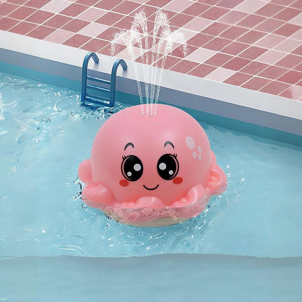 Octopus Water Spray Bath Toy for Kids - No Included