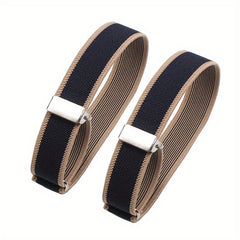 Elastic Armband Shirt Sleeve Clip Adjustable Armband for Women Men