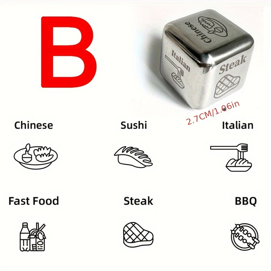 Food Decision Dice Decider for Couples