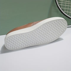 Sequins Pattern Slip On Flat Sneakers Soft Sole Casual & Comfy Shoes