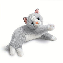 Realistic Lying Position Cat Doll Stuffed Toy