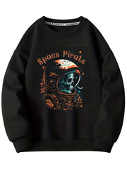 Boys' Outdoor Graphic Sweatshirt - Stylish, Stretchy, Breathable