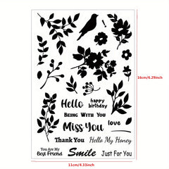 Animal Clear Stamps for Crafting - Dog Cat Giraffe Squirrel