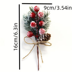 Natural Pine Cones Christmas Accessories Pack
