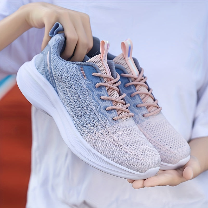 Women's Lace up Outdoor Running Shoes Casual Sneakers
