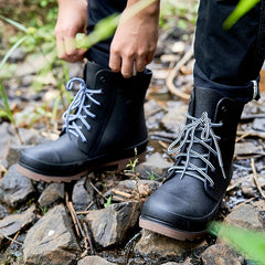 Men's High Top Rain Boots Non Slip Durable Waterproof Shoes