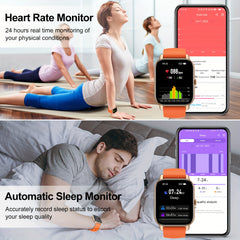 P66 Smartwatch - Fitness Activity Tracker for Android iOS