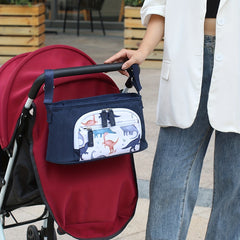 Mommy Bag Hanging Bag Stroller Storage Bottle Bag