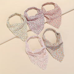 5pcs Triangle Scarf Floral Print Headband Elastic Turban Bandana Women Hawaii