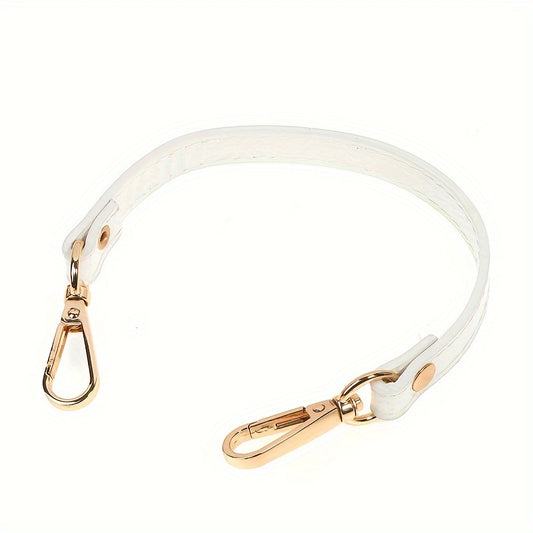 1pc Solid Handbag Strap PU Leather Purse Strap Belt Strap Bag Accessory