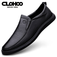 CLOHOO Men's Slip On Soft In Sole Comfortable Casual Dress Shoes