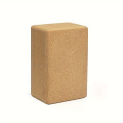 Lightweight Cork Yoga Block Soft Fitness Brick Non Slip