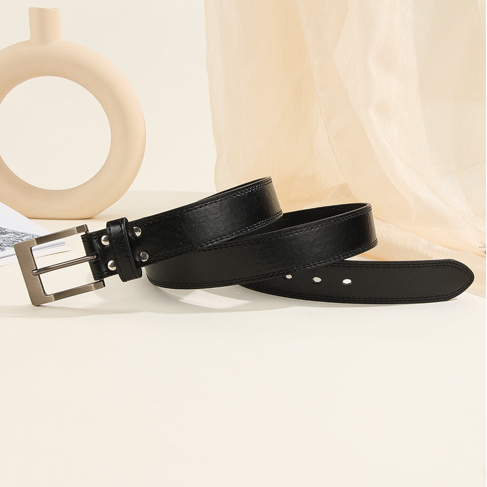 Youthful Men's Decorative Pin Buckle Jeans Belt