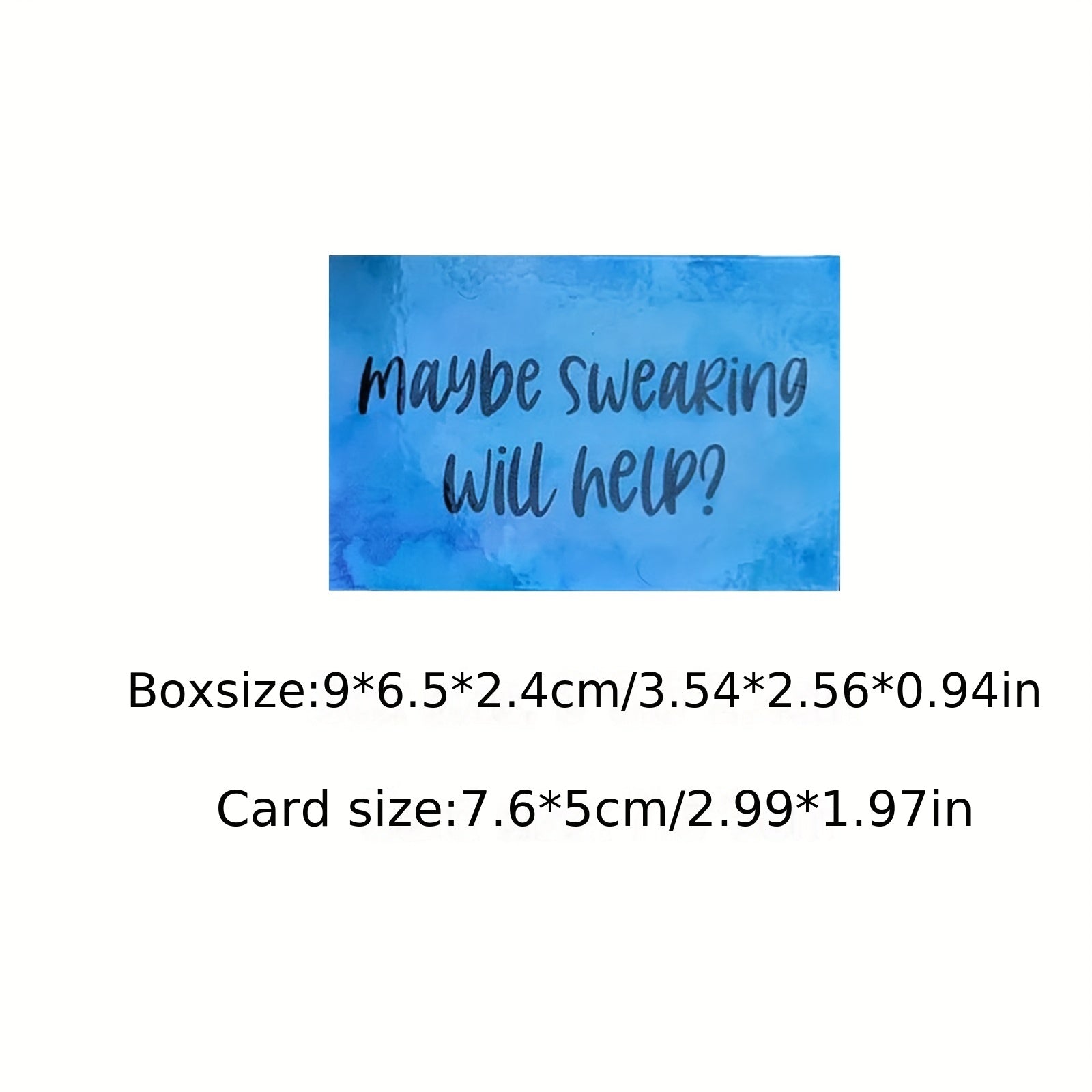 20pcs Motivational Quotes Cards Funny Positive Encouragement Gift Box
