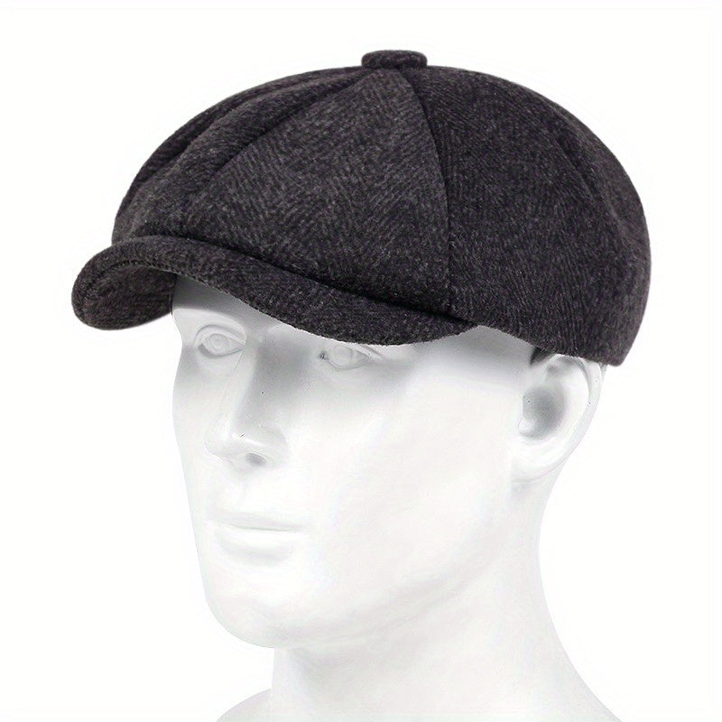Casual Summer Striped British Beret with Breathable Advantage for Men Women