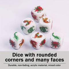 5pcs Essential Party Dice for Multiplayer Games