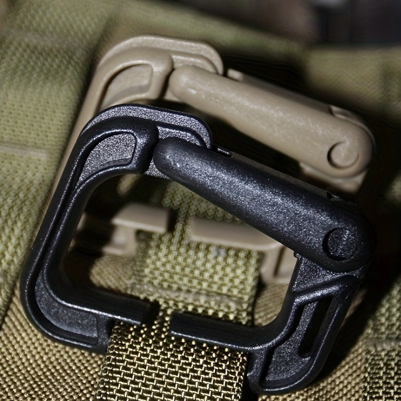 D-ring Buckle Carabiner Backpack Hanging Buckle For Outdoor Camping Hiking