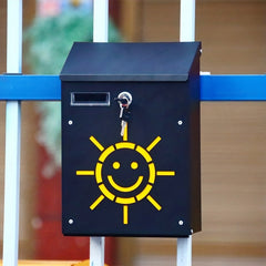 Sun & Rain Proof Metal Letter Box