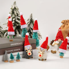 50 Mini Santa Hats Lollipop Christmas Crafts Mini Santa Claus Hat