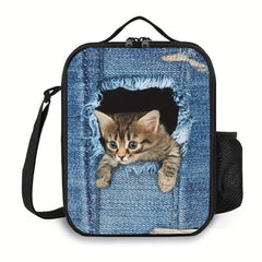3D Animal Insulated Lunch Box for Girls Waterproof Reusable