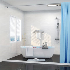 Silicone Bathroom Water Stopper - Prevent Splashing and Flooding