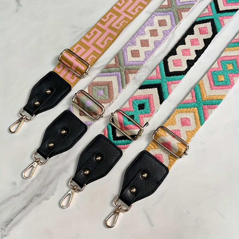 Vintage Wide Bag Strap Lightweight Accessory