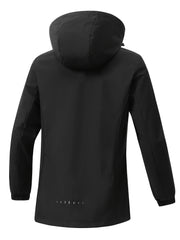Women's Outdoor Sports Jacket Waterproof Hooded Hiking Mountaineering