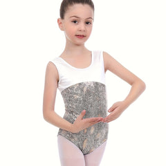 Sleeveless Ballet Leotard Romper for Dance Performance