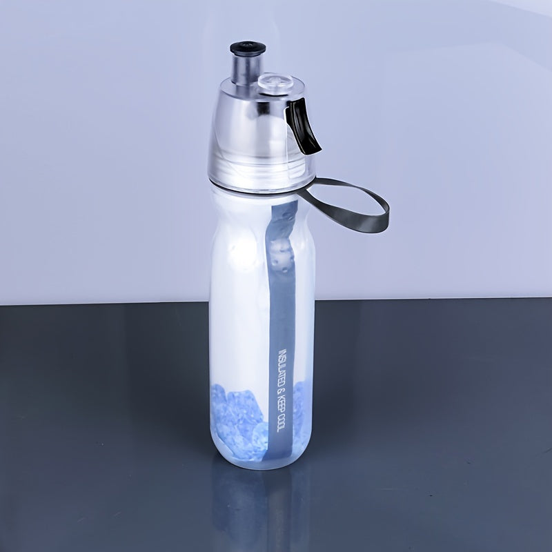 500ml Cycling Sports Water Bottle PE Double Wall Plastic Water Cup