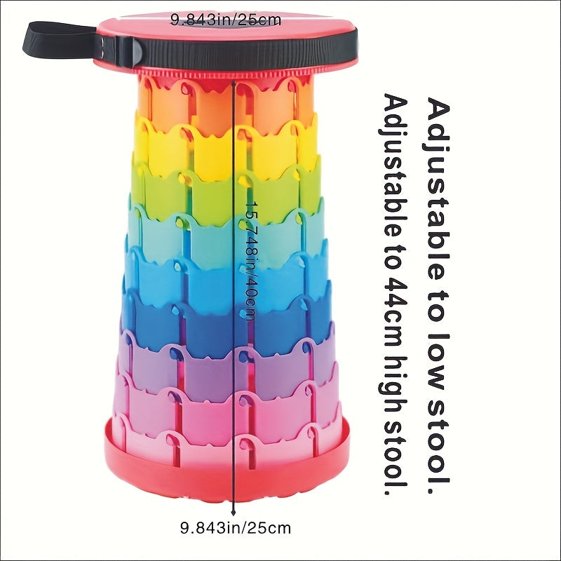 Portable Folding Stool for Hiking Gardening Fishing Travel