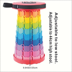 Portable Folding Stool for Hiking Gardening Fishing Travel