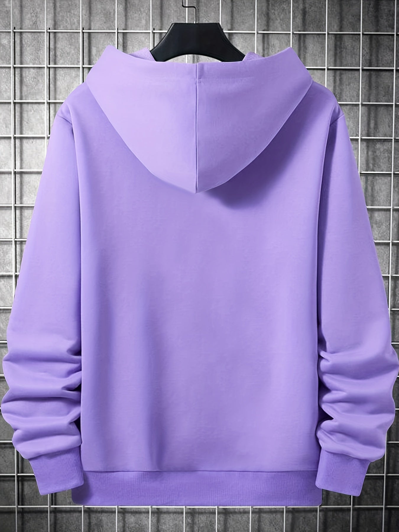 Teddy Bear Print Sweatshirt Men's Casual Graphic Pullover Sweatshirt