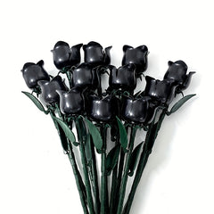 Roses Block Toys Decorative Flower Building Toys 1000 pcs
