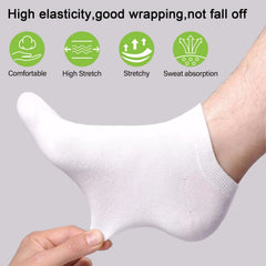 6 Pairs Solid Ankle Socks Comfy Short Women's Stockings Casual All match