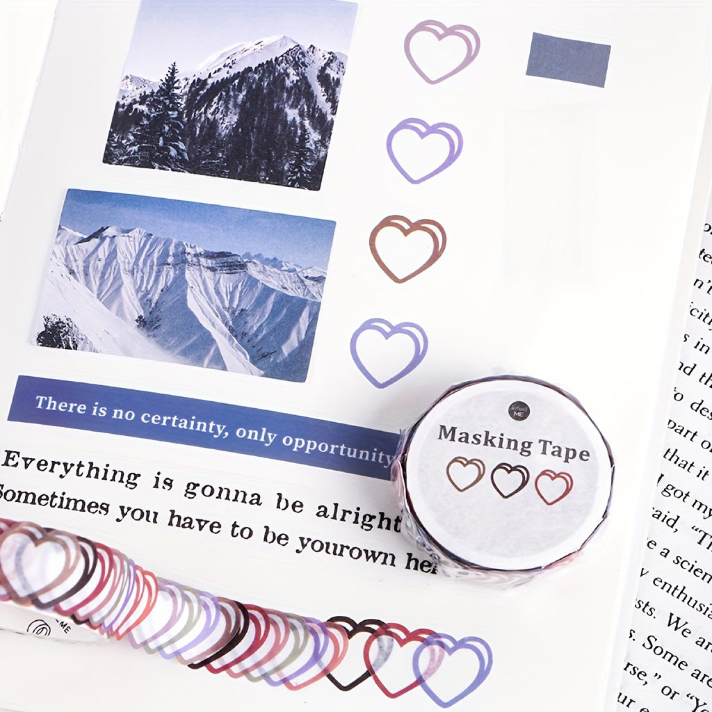 Love Confession Washi Tape Stickers Set - 100pcs