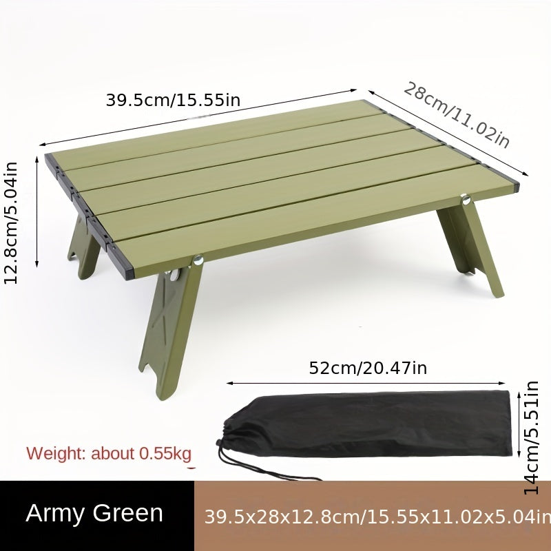 Portable Aluminum Folding Table for Outdoor Picnics BBQs Camping