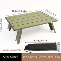 Portable Aluminum Folding Table for Outdoor Picnics BBQs Camping
