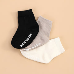 Baby Boys Plain Casual Socks Breathable Comfortable Sport Socks