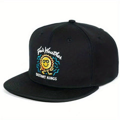 Embroidered Cartoon Sun Snapback Hat Hip Hop Baseball Cap