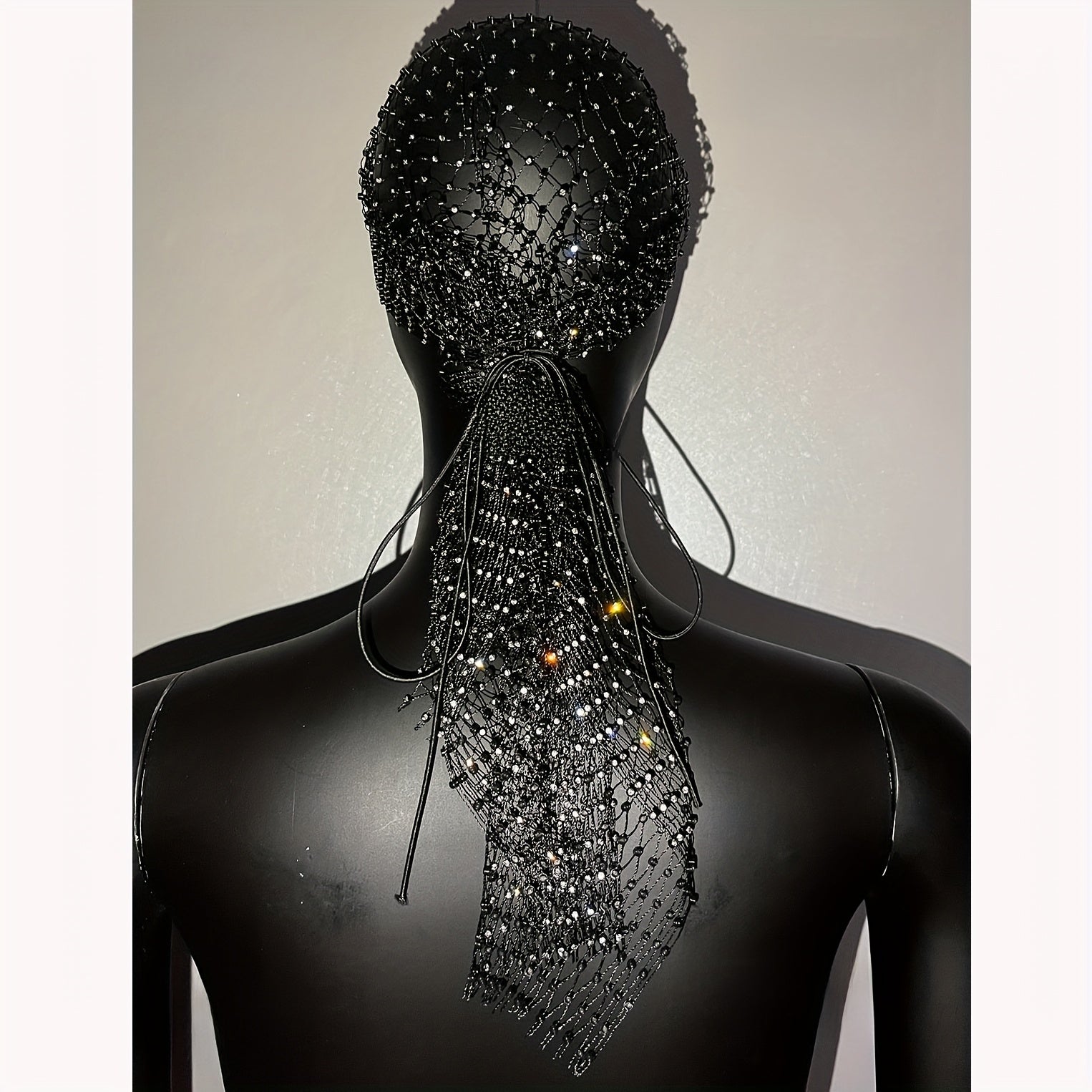 Mesh Headscarf European Style Nightclub Music Party