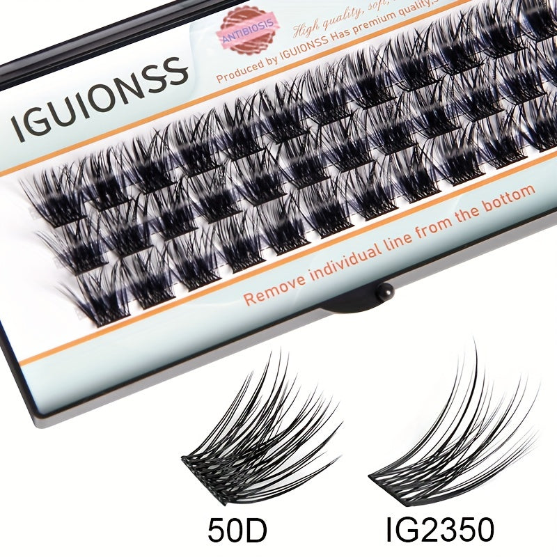 50D Lash Clusters D Curl Natural Eyelash Extensions