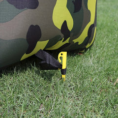 10pcs Plastic Tent Pegs Nails Outdoor Camping Stakes Windproof Beach Mat