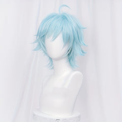 Short Light Synthetic Cosplay Wig for Halloween Party