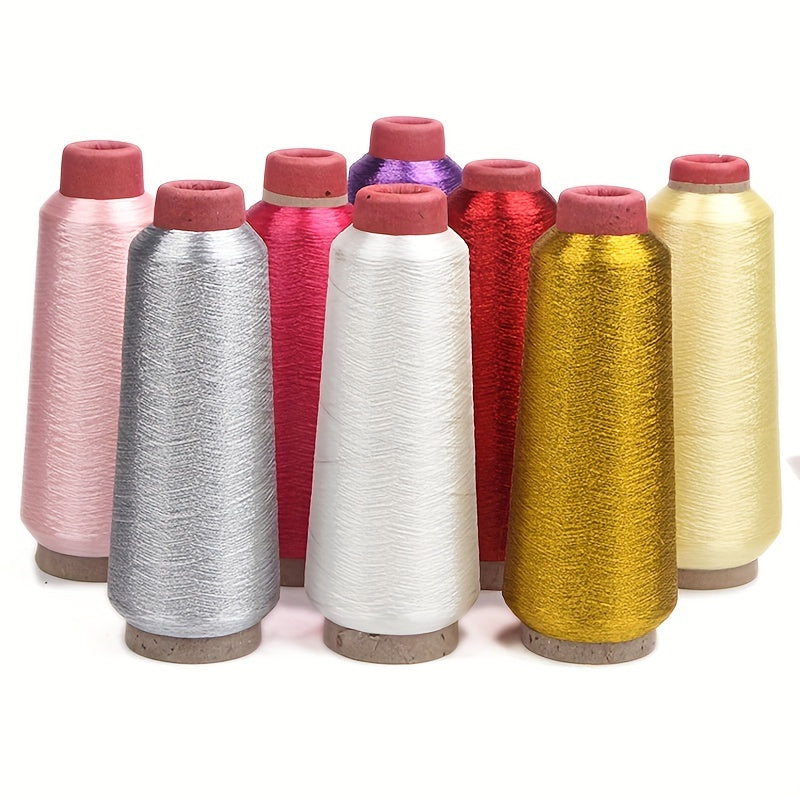 1pc Golden Computer Embroidery Thread Cross Stitch Metal Thread