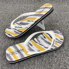 Men's Camo Slip On Flip Flops Outdoor Slippers