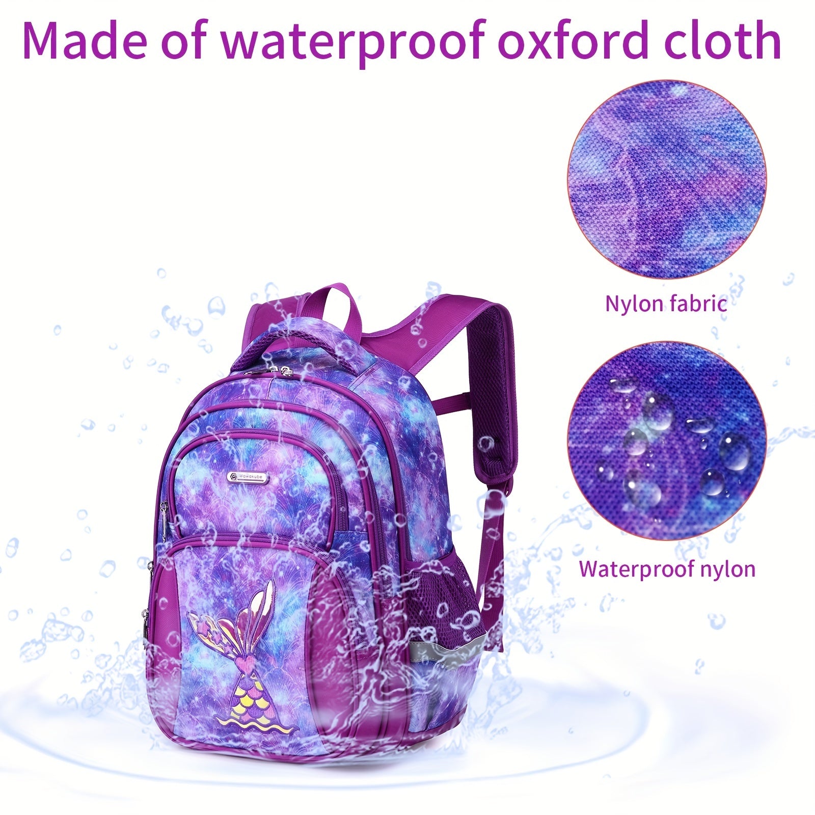 Cartoon Pattern Kids Backpack Lightweight School Bag Boys