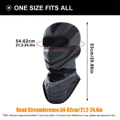 Motorcycle Balaclava Face Mask Breathable Keep Warm For Cycling Skiing
