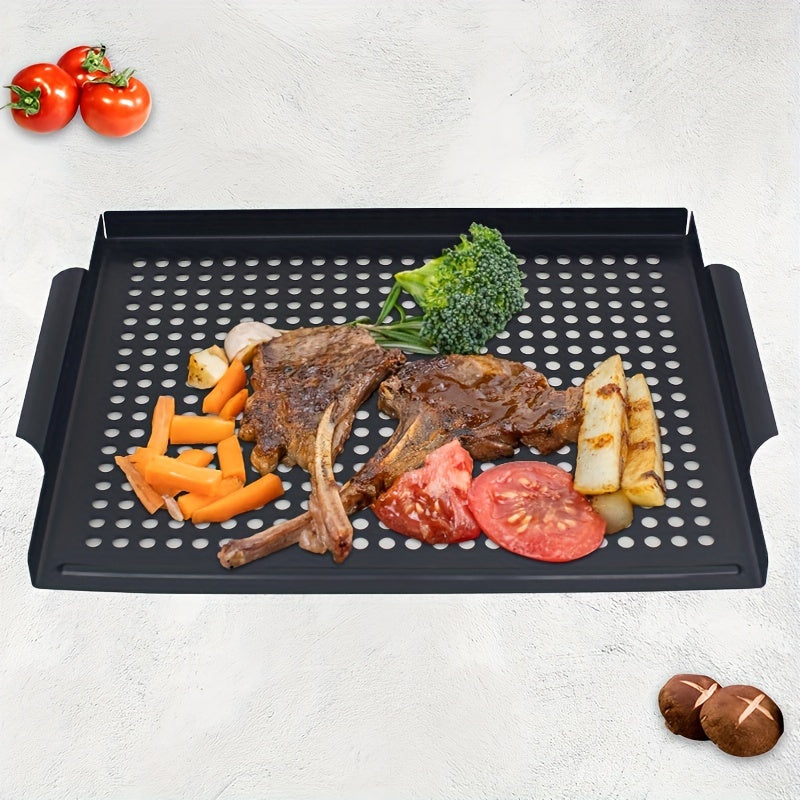 Nonstick Vegetable Grill Basket 40 54x36 Thicken Grill Pan BBQ Accessory
