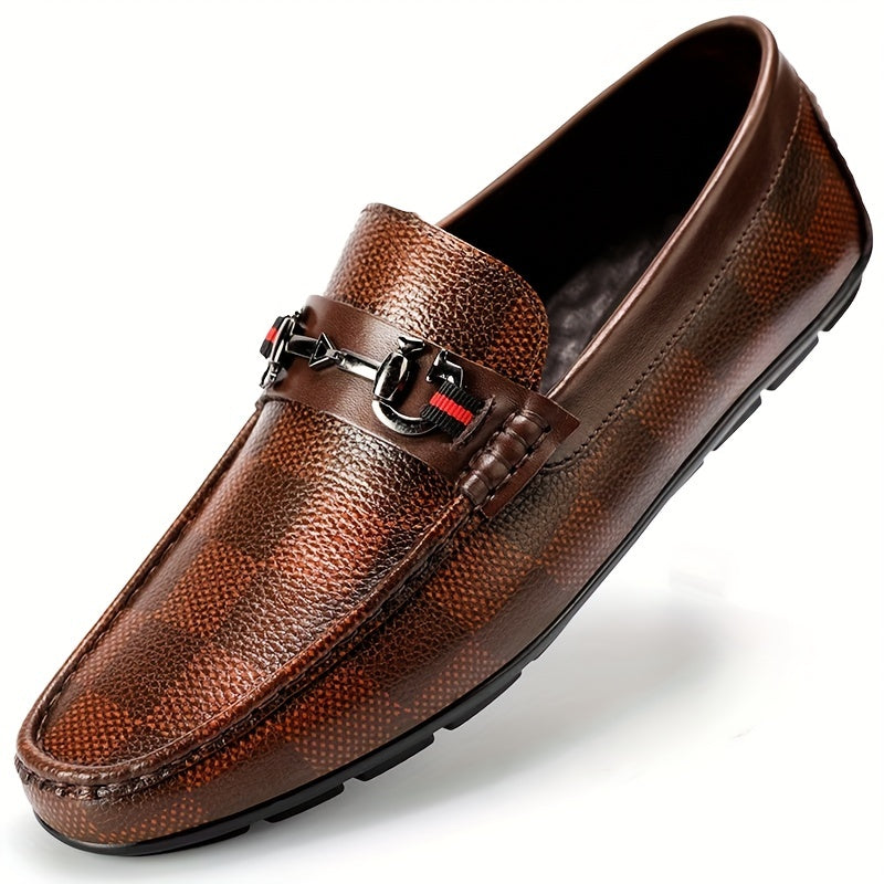 Men's Horsebit Loafers Comfy Non Slip Shoes